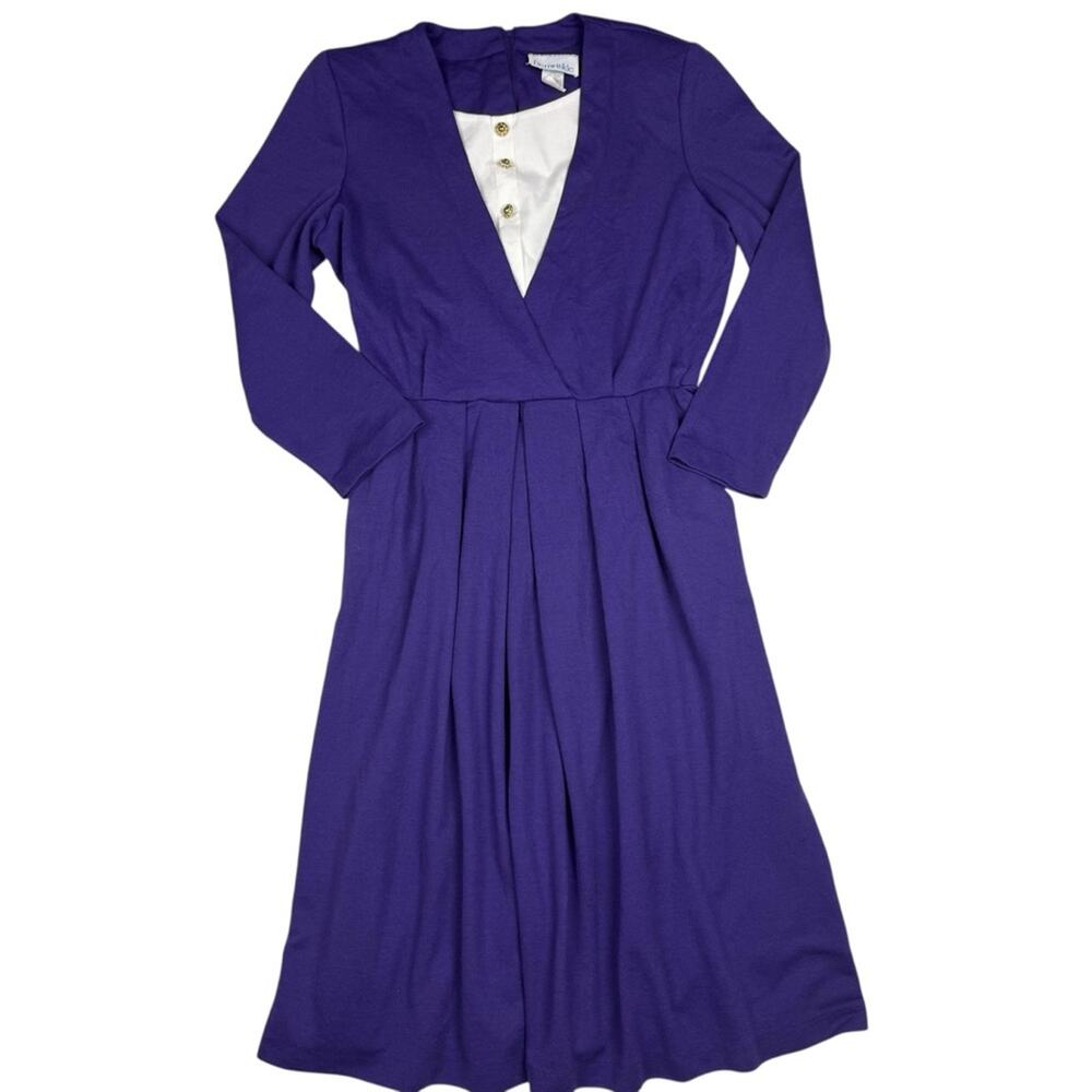 Vintage midi Long Sleeve Dress NWOT